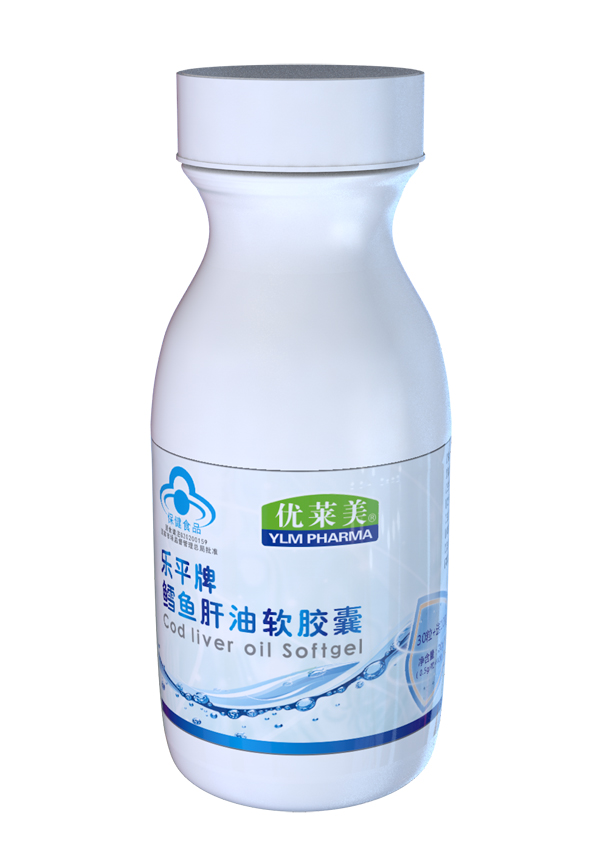 優(yōu)萊美樂平牌鱈魚肝油軟膠囊 瓶裝