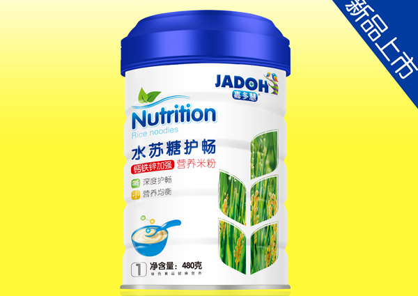 嘉多慧鈣鐵鋅加強-水蘇糖護(hù)暢米粉