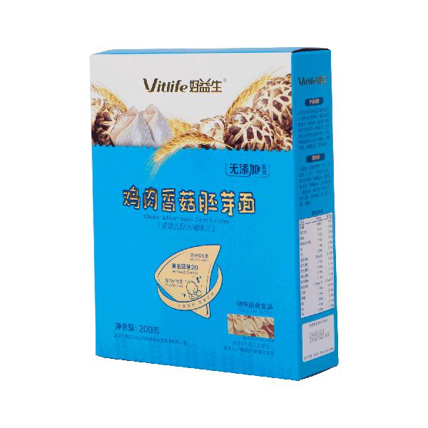好益生雞肉香菇胚芽面(蝴蝶面)
