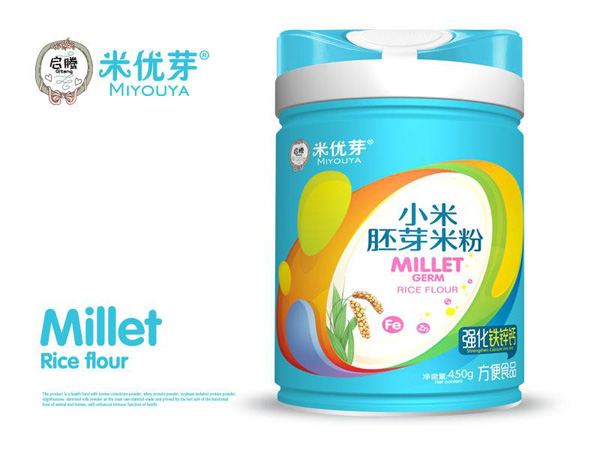 米優(yōu)芽小米胚芽米粉-強(qiáng)化鐵鋅鈣聽裝