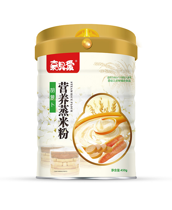 嘉唄噯營(yíng)養(yǎng)蒸米粉 胡蘿卜