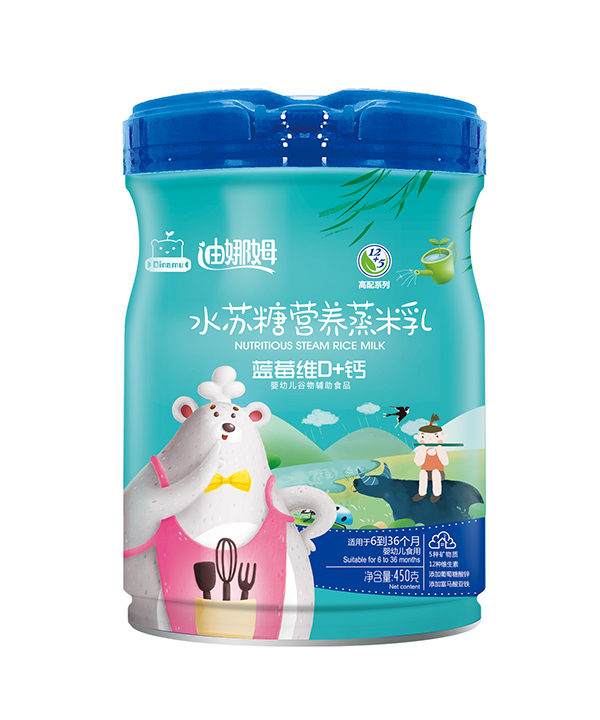 迪娜姆水蘇糖營(yíng)養(yǎng)蒸米乳 藍(lán)莓維D+鈣