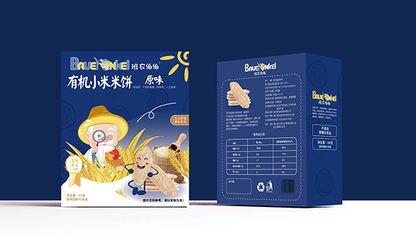 班農(nóng)伯伯有機(jī)小米米餅 原味