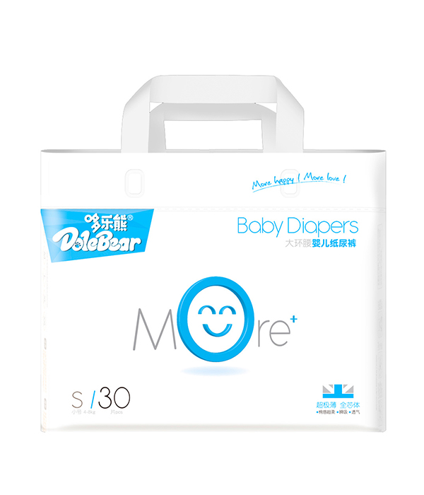 哆樂熊More系列大環(huán)腰嬰兒紙尿褲S30