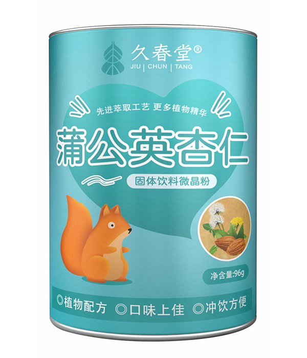 久春堂固體飲料微晶粉 蒲公英杏仁