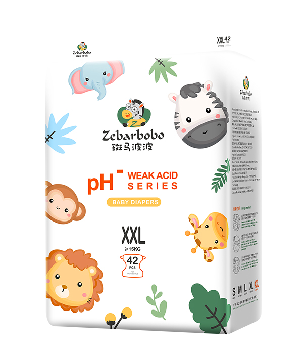 斑馬波波紙尿褲XXL42