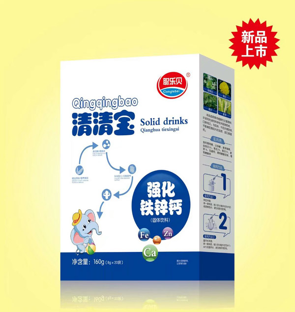 聰樂貝強化鐵鋅鈣清清寶 盒裝