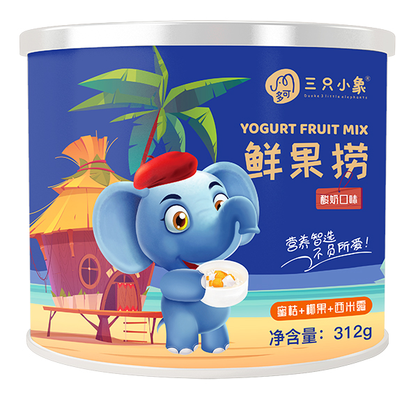 多可三只小象鮮果撈 蜜桔.jpg 多可三只小象鮮果撈 蜜桔.jpg