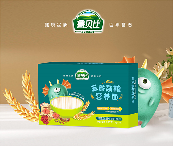 魯貝比五谷雜糧營養(yǎng)面