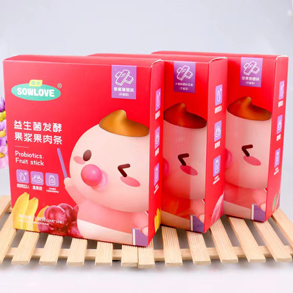 甄育益生菌發(fā)酵果漿果肉條