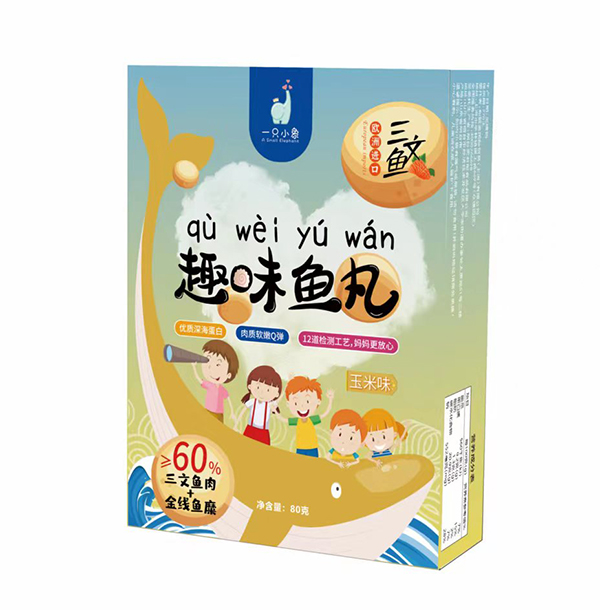 一只小象趣味魚(yú)丸 玉米味