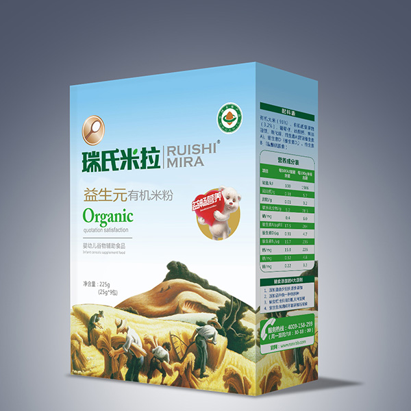 瑞氏米拉益生元有機(jī)米粉225g