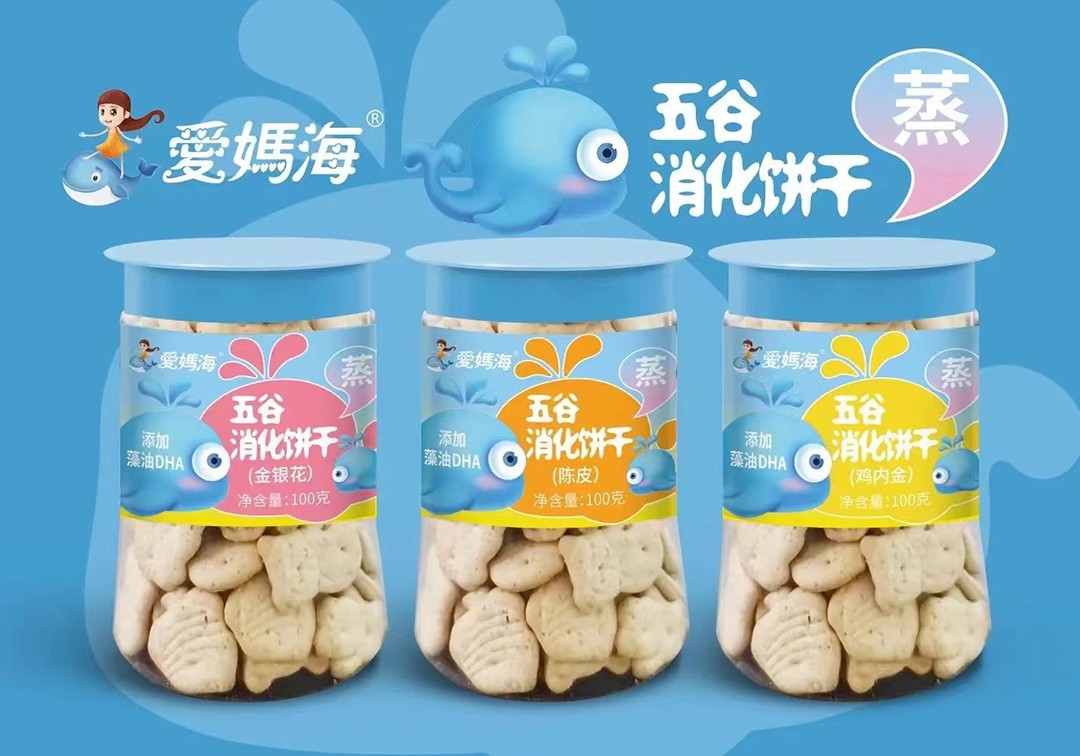 愛(ài)媽海五谷消化餅干