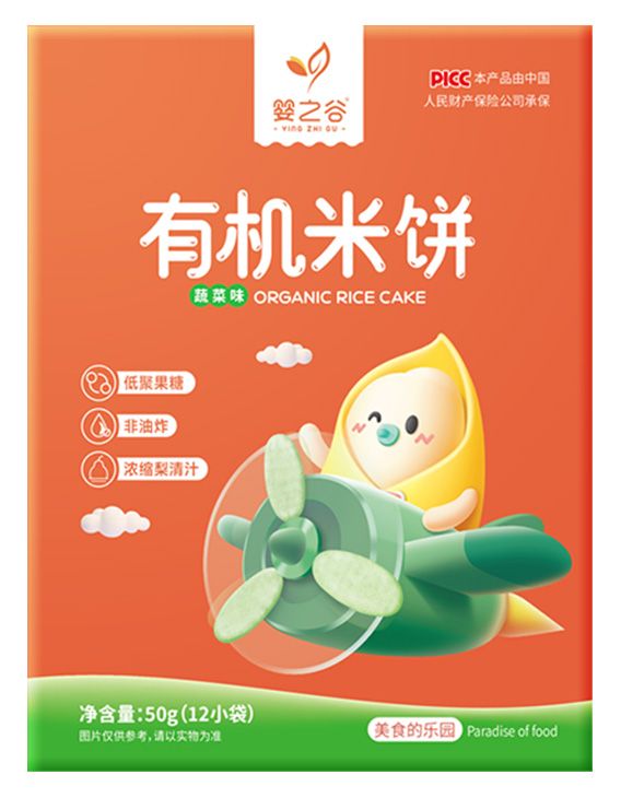 嬰之谷有機米餅-蔬菜味