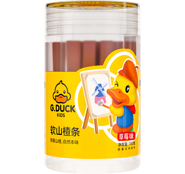 G.DUCK小黃鴨軟山楂條 草莓味.png