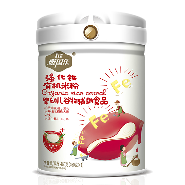 雅因樂有機(jī)米粉 強(qiáng)化鐵