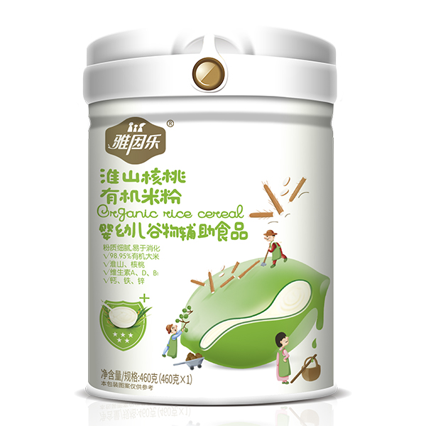 雅因樂有機(jī)米粉 淮山核桃