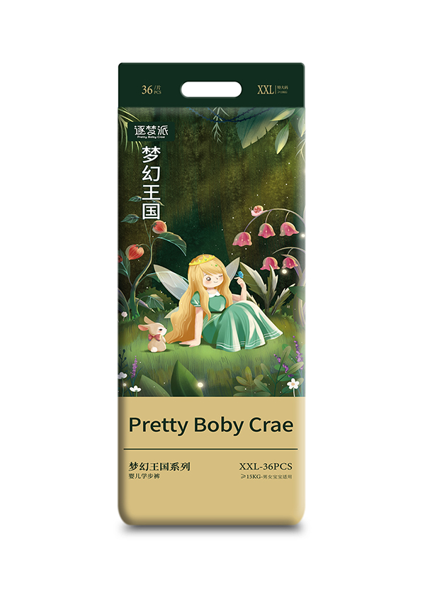 逐夢派夢幻王國系列嬰兒學(xué)步褲XXL36