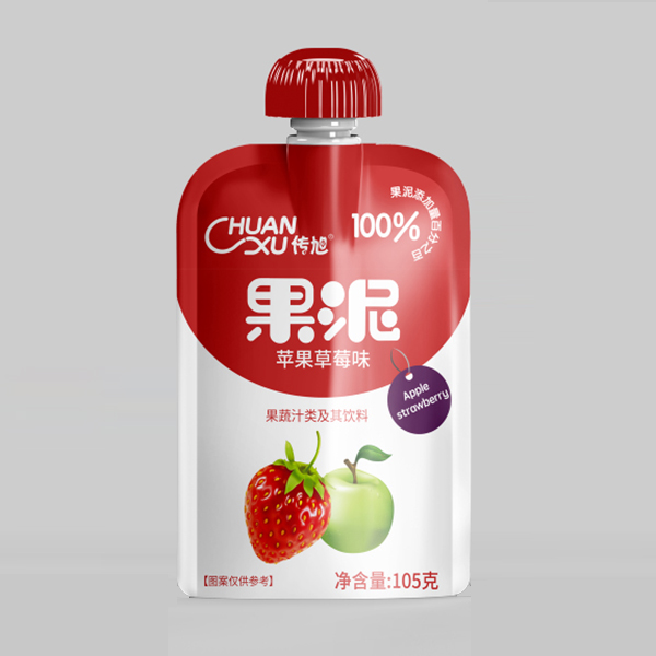 傳旭果泥 蘋(píng)果草莓味