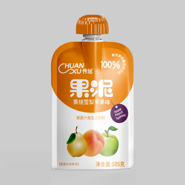 傳旭果泥 黃桃雪梨蘋(píng)果味