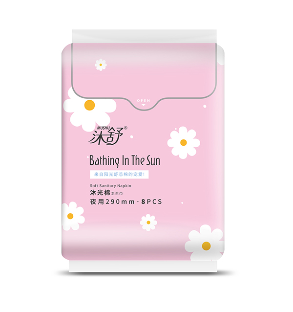 沐舒沐光棉衛(wèi)生巾 夜用290mm 8片
