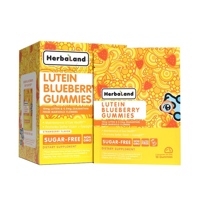 Herbaland禾寶藍藍莓葉黃素軟糖