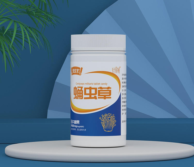 堂玄宗蛹蟲草壓片糖果