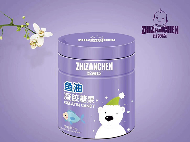 智贊臣魚(yú)油凝膠糖果