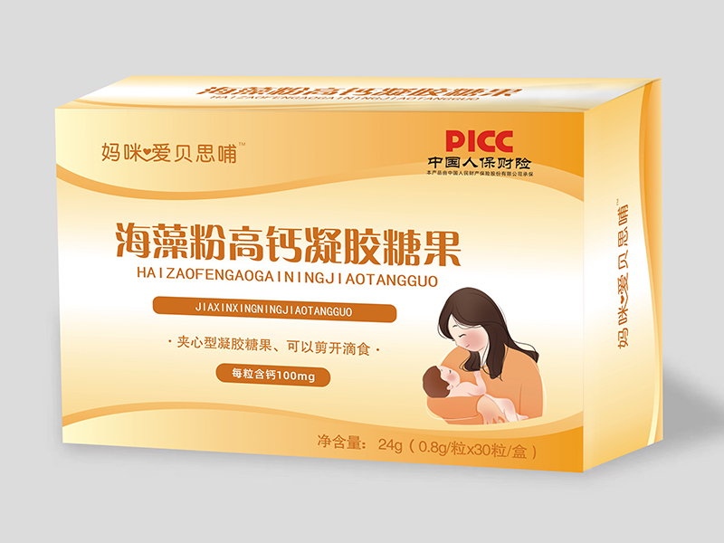 媽咪愛貝思哺海藻粉高鈣凝膠糖果