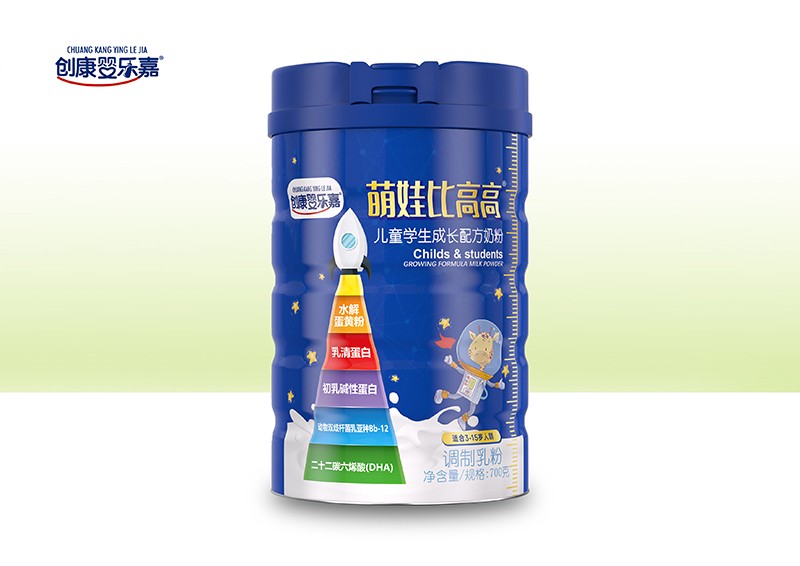 創(chuàng)康嬰樂嘉萌娃比高高兒童學生成長配方奶粉