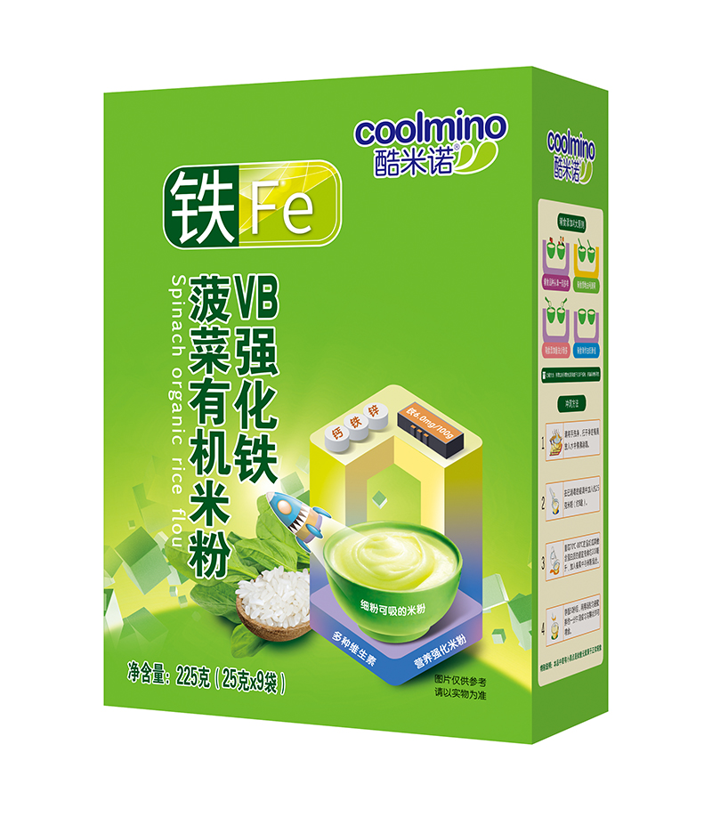 酷米諾VB強化鐵菠菜有機米粉225克.jpg 酷米諾VB強化鐵菠菜有機米粉225克.jpg