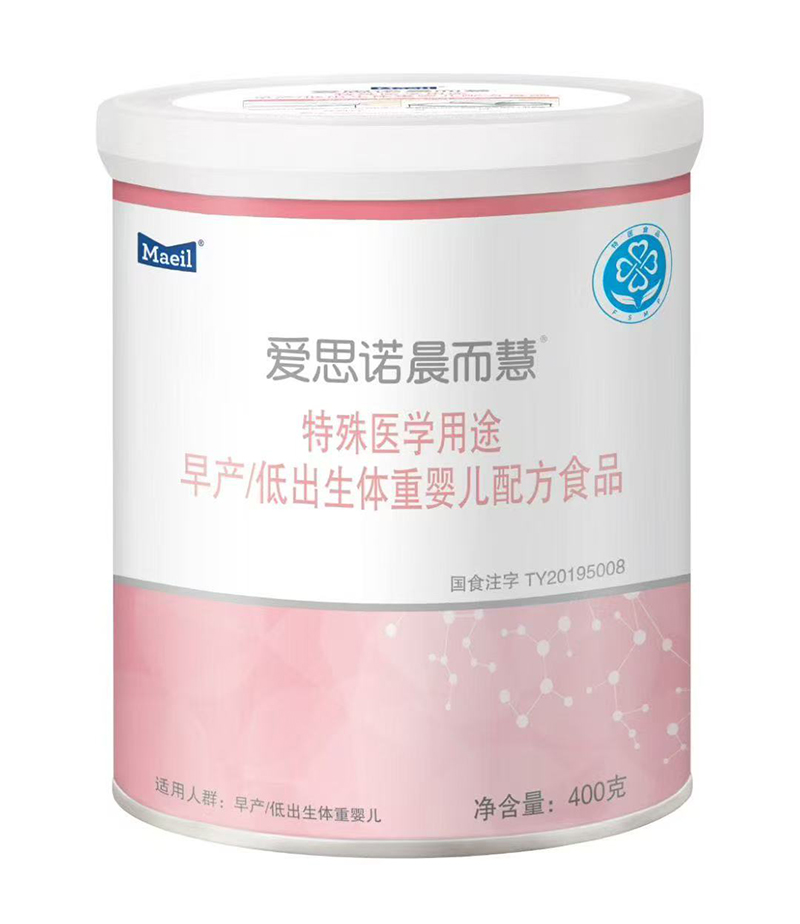 每日愛思諾晨而慧特殊醫(yī)學用途早產低出生體重嬰兒配方食品