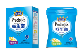 嬰之冠益生菌營養(yǎng)米粉
