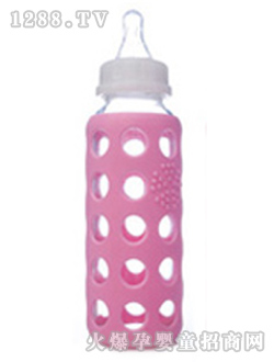 鼎力粉色奶瓶