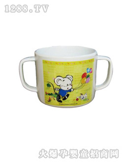 浩宇黃色兒童水杯CH06