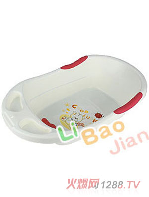 麗寶健白色yinge浴盆