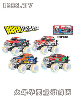 仁達音樂、閃燈搖擺特技車