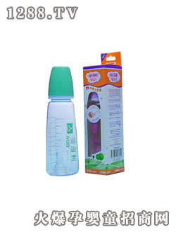 愛(ài)得利流線型單色大奶瓶A01-C