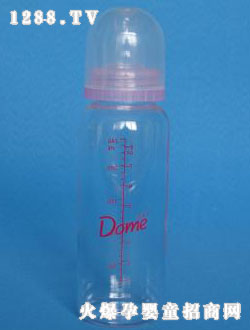 多米8oz標準口徑圓形奶瓶