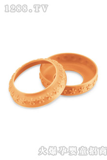 貝兒欣寬口徑奶瓶保護環(huán)（橙色）