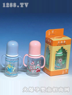 多樂(lè)寶雙耳盒裝奶瓶A4074OZ