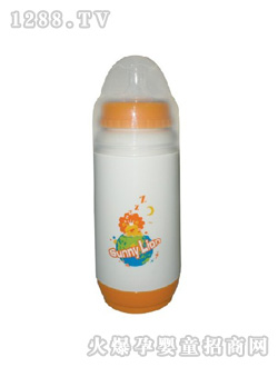 靠娃兒小獅王桑尼0.3P保溫奶瓶135ml