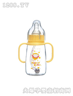 貝帝熊有柄小方圓自動(dòng)奶瓶