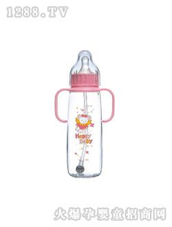 貝帝熊有柄大方圓自動(dòng)奶瓶