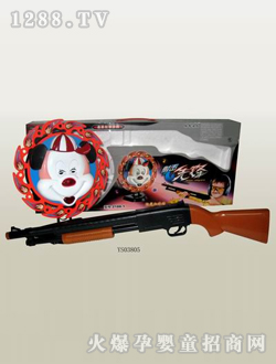 激光感應(yīng)米奇槍聲轉(zhuǎn)盤(pán)