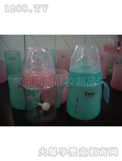 自動吸管玻璃奶瓶