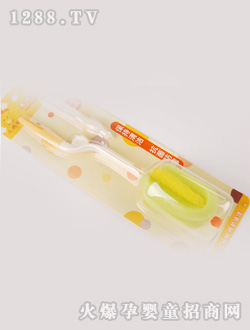 小雞卡迪KD-3084海綿奶瓶刷