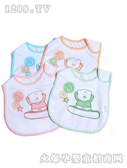 多比兔可愛yinge圍兜