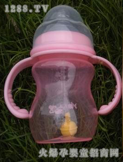 米老鼠粉色葫蘆型yinge奶瓶