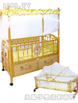 愛嬰寶yinge木床609帶篷